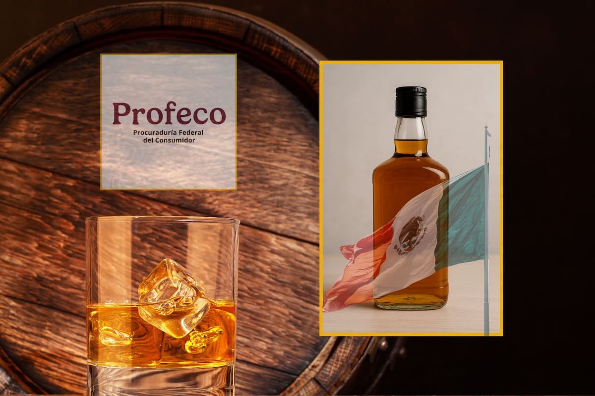 Profeco revela cuál es el Whisky mexicano de mejor calidad y que cuesta menos de $130 pesos