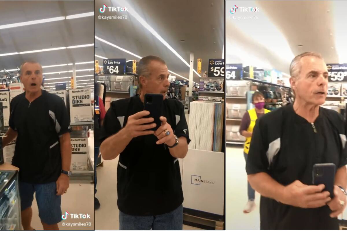 Racista ataca verbalmente a empleada de Walmart por no hablar inglés; “¡Esto es América, no es España, no es México!”