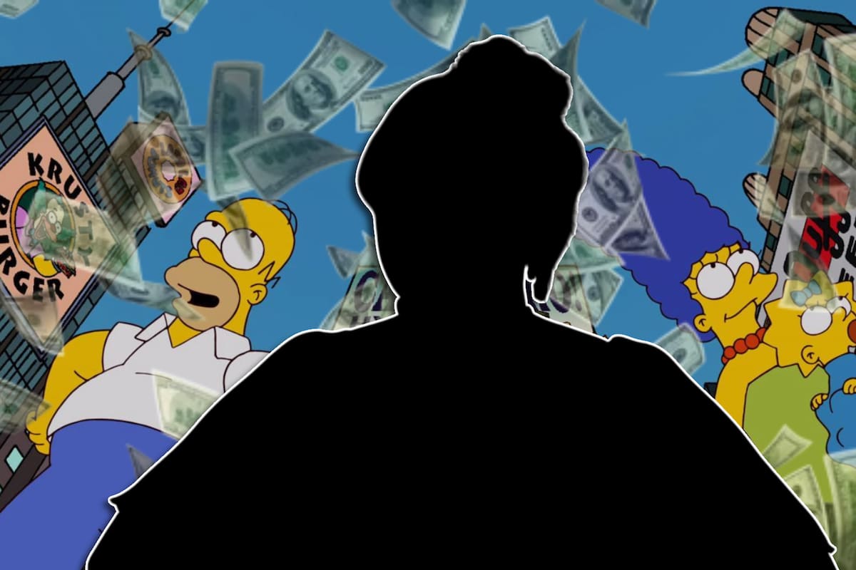 La actriz que gana millones de dólares al año gracias a un acuerdo de divorcio con ‘Los Simpsons’
