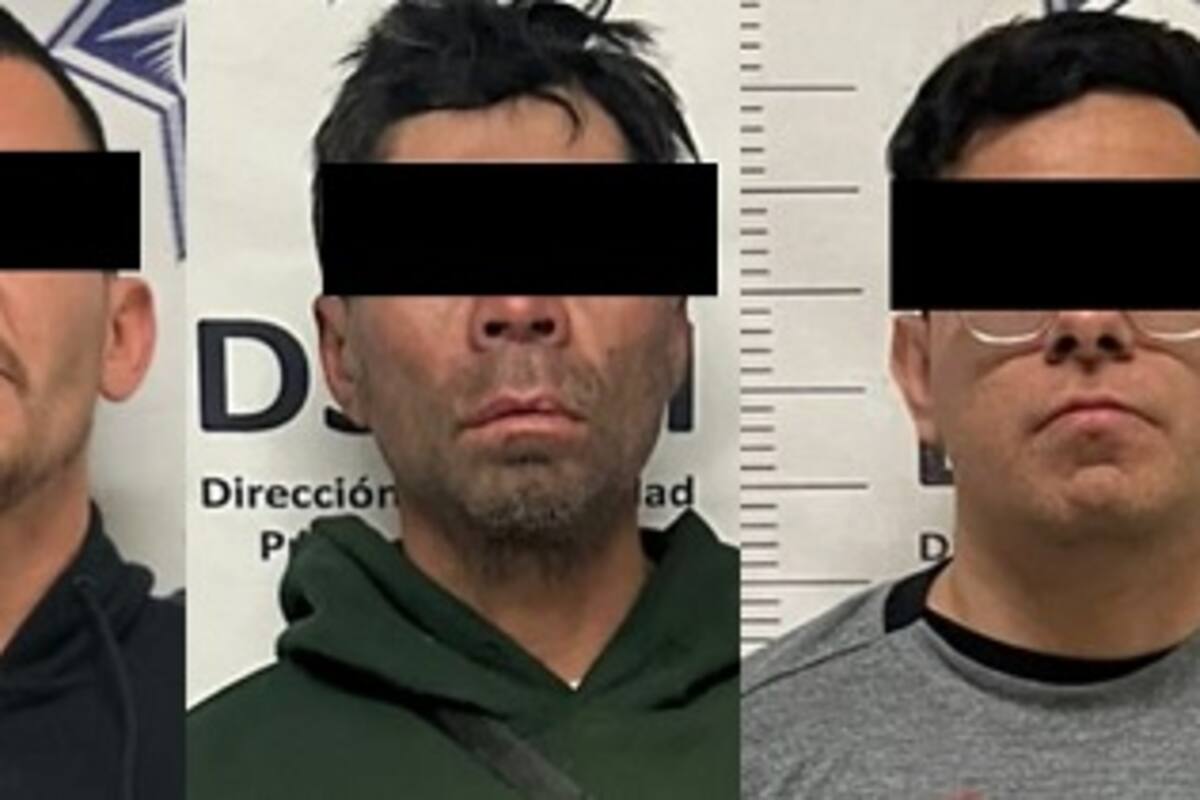 Capturan a tres hombres con órdenes de aprehensión, uno por secuestro