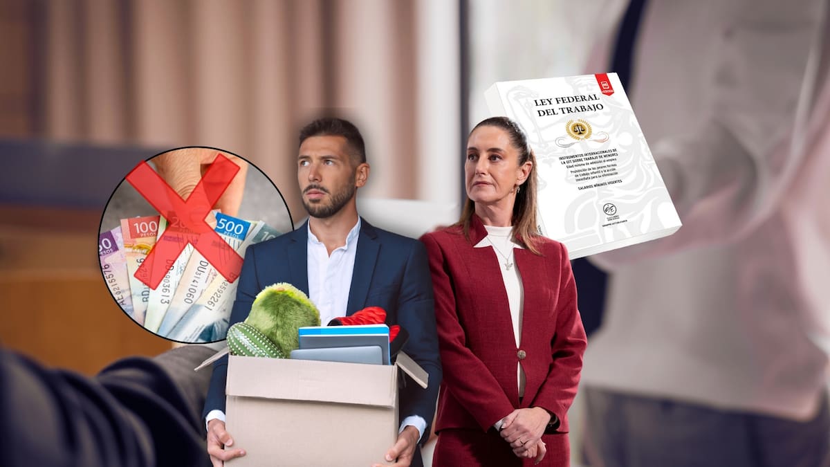 ¿En qué casos puede un patrón despedir sin indemnización según la Ley Federal del Trabajo? Foto: Especial