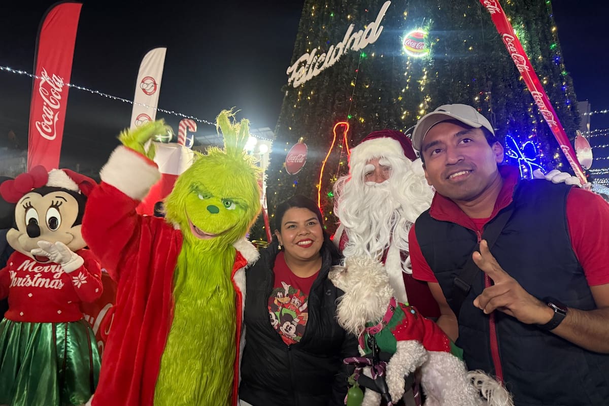 Coca-Cola enciende la Navidad en Tijuana