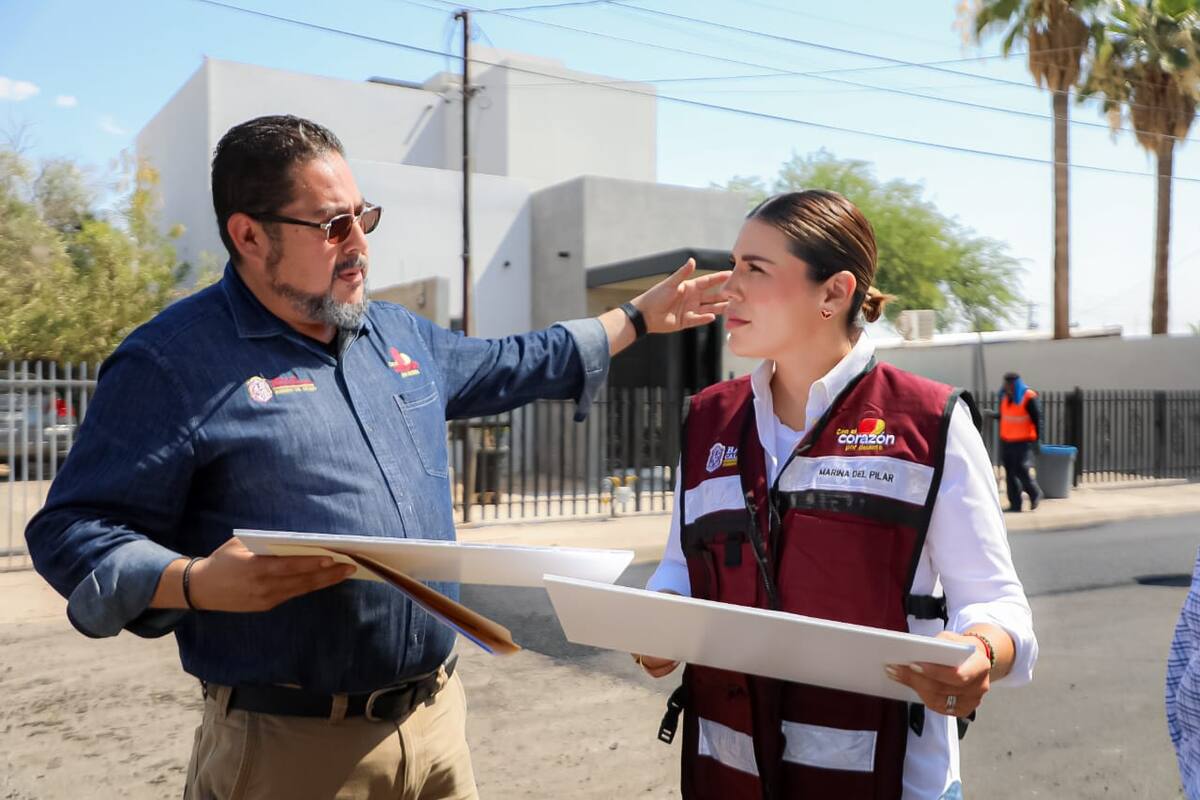 Avanza en BC la rehabilitación de calles: Marina