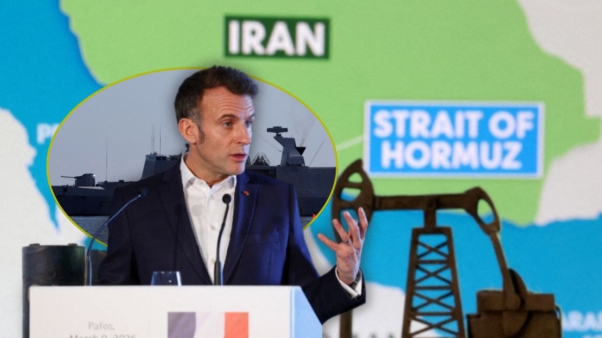 Macron prepara misión “defensiva” para reabrir el estrecho de Ormuz con ocho buques, incluido el Charles de Gaulle, ante el cierre casi total de la ruta por donde pasa una quinta parte del petróleo mundial