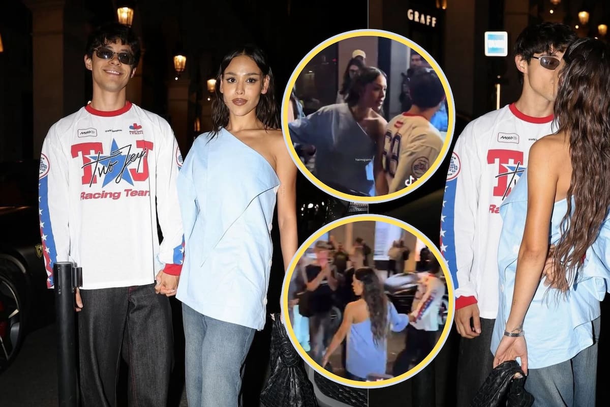 Captan a Alex Hoyer jaloneando a Danna impidiendo que interactúe con sus fans