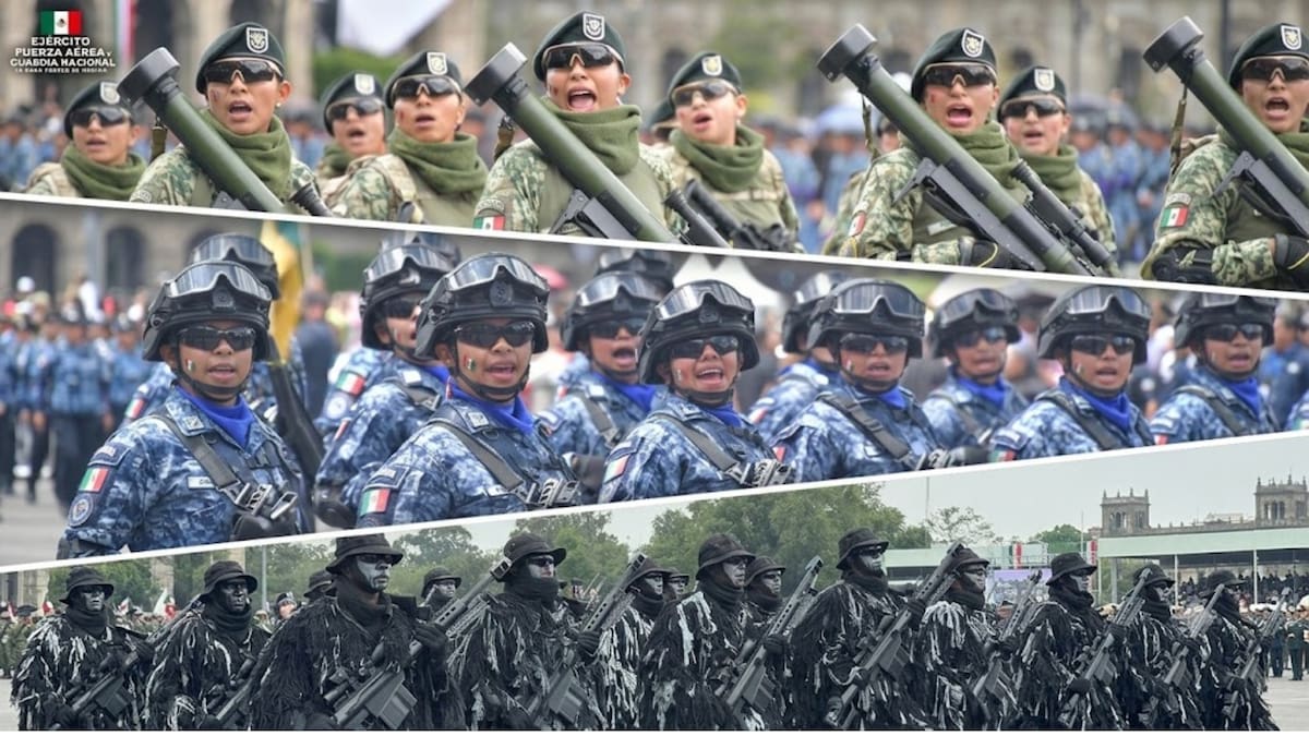 Los integrantes del Ejército, Fuerza Aérea y Guardia Nacional de México desarrollan capacidades físicas, tácticas y técnicas a través de adiestramientos permanentes que les permiten trabajar de manera coordinada ante narcotráfico, desastres y amenazas a la seguridad nacional