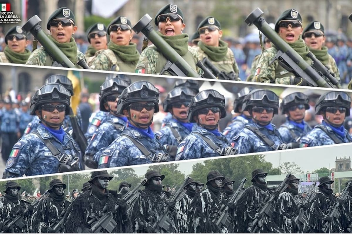 Los integrantes del Ejército, Fuerza Aérea y Guardia Nacional de México desarrollan capacidades físicas, tácticas y técnicas a través de adiestramientos permanentes que les permiten trabajar de manera coordinada ante narcotráfico, desastres y amenazas a la seguridad nacional