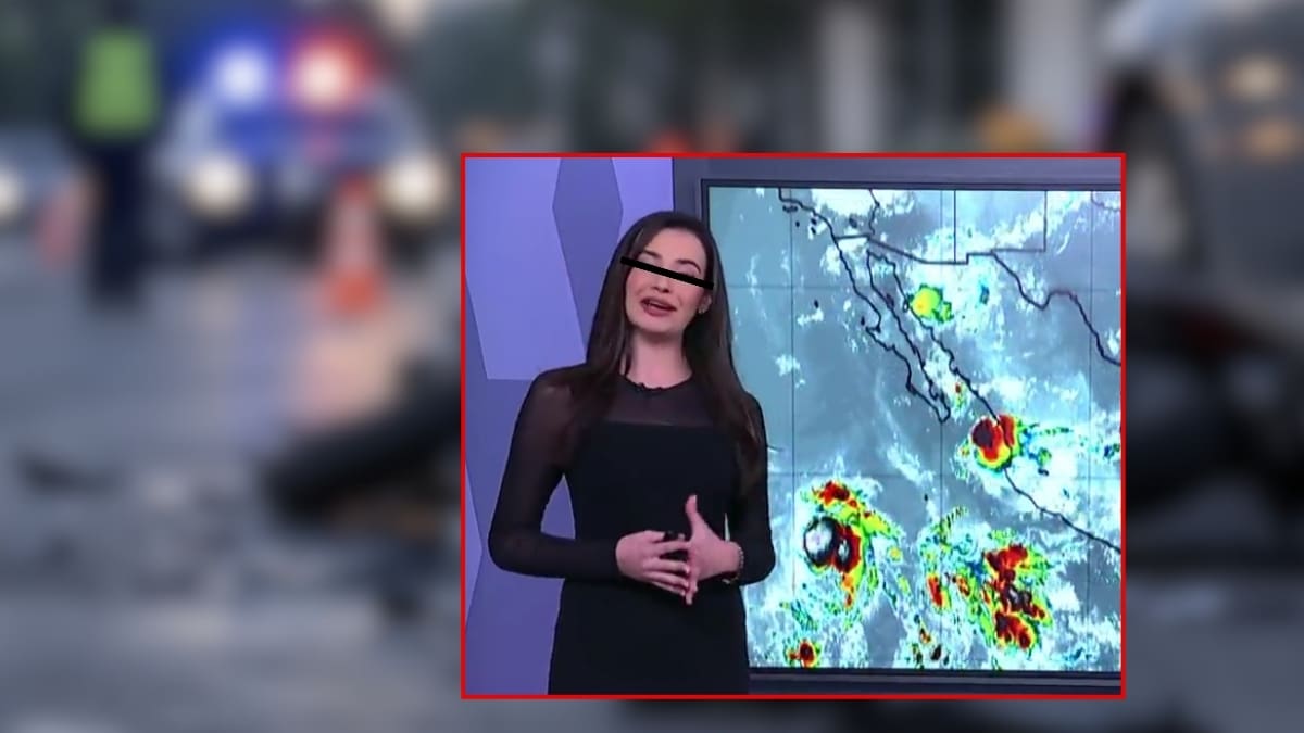 Michelle Zepeda, presentadora del clima, queda a disposición del Ministerio Público tras choque en el que murió un motociclista de 19 años
