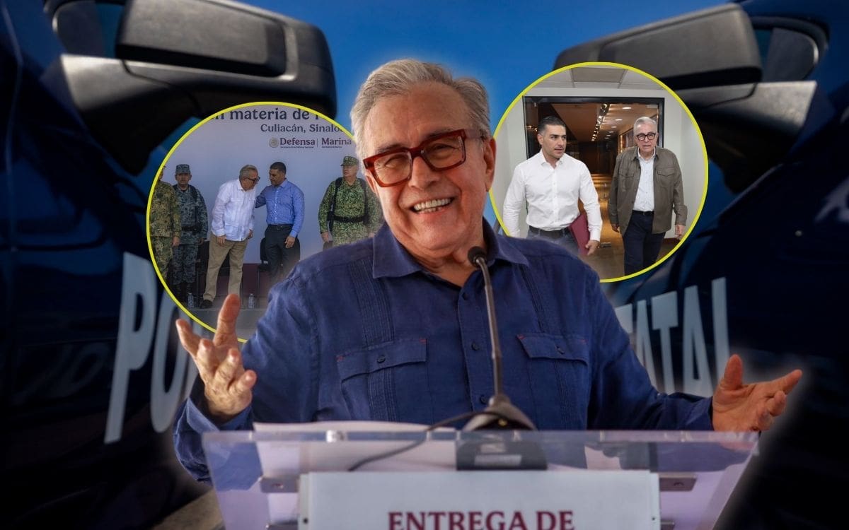 Acusaciones contra Rocha Moya chocan con versión de Harfuch: asegura que no hubo “estorbos” para golpear a Los Chapitos en Sinaloa. | Crédito: X @rochamoya_