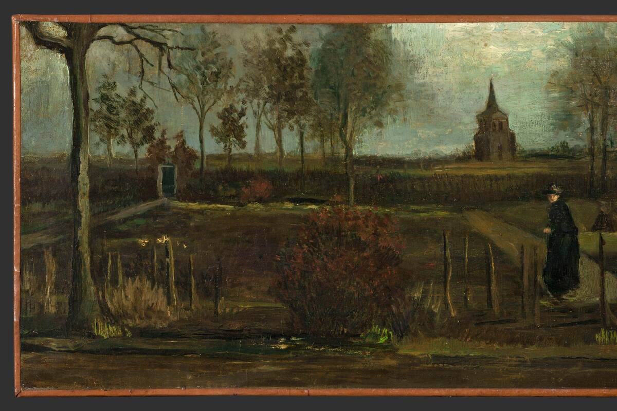 Muestra video que ladrón de cuadro de Van Gogh usó un mazo