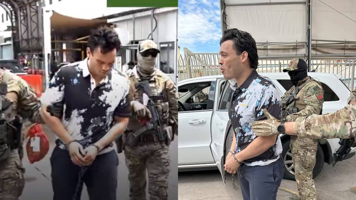 ICE revela video inédito: Así fue la deportación de Julio César Chávez Jr., esposado y entregado a México