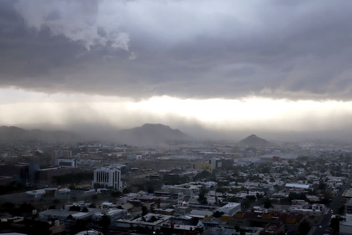 Alertan por posible tormenta intensa la tarde de hoy en Hermosillo
