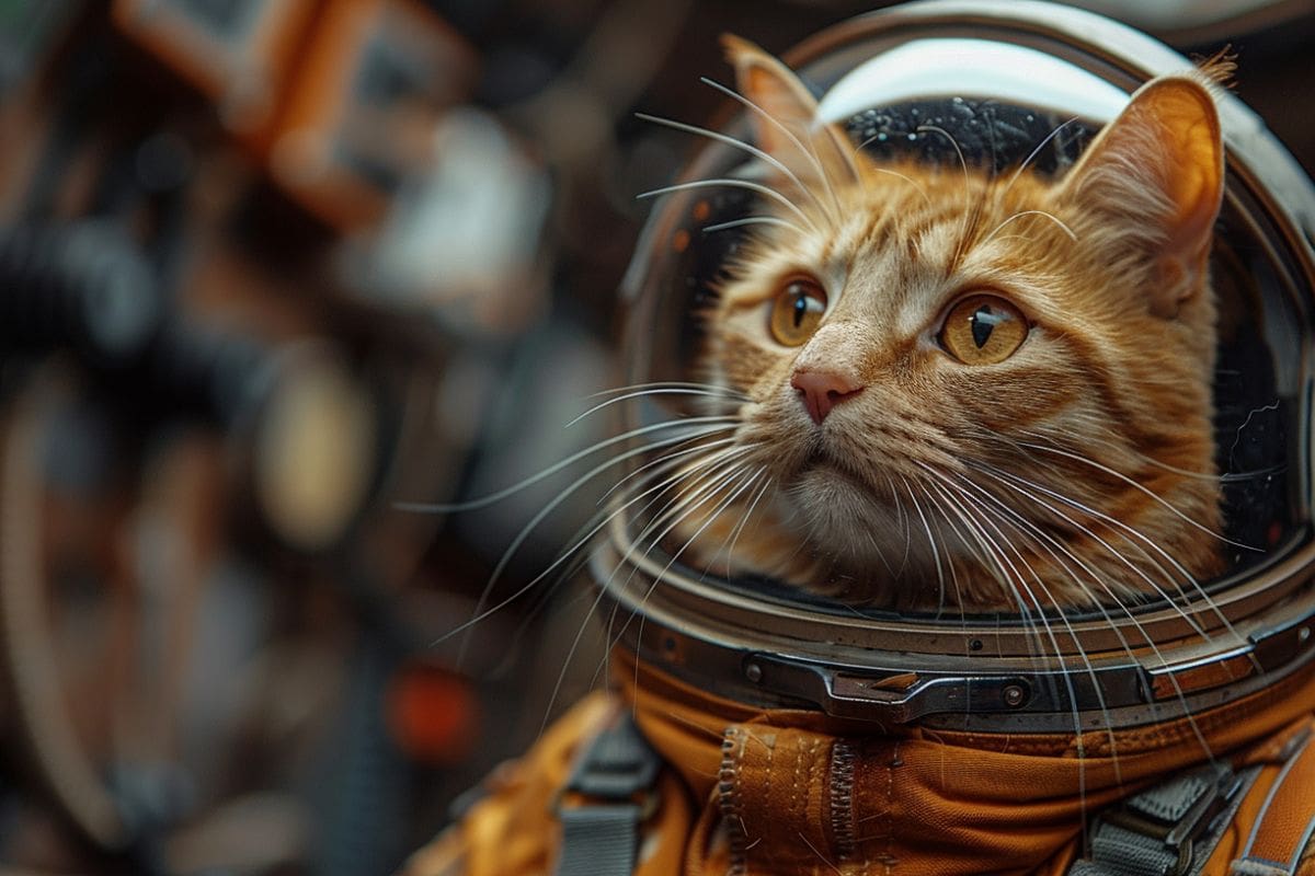 Así se verían los gatos si tuvieran trabajos como los humanos según la Inteligencia Artificial