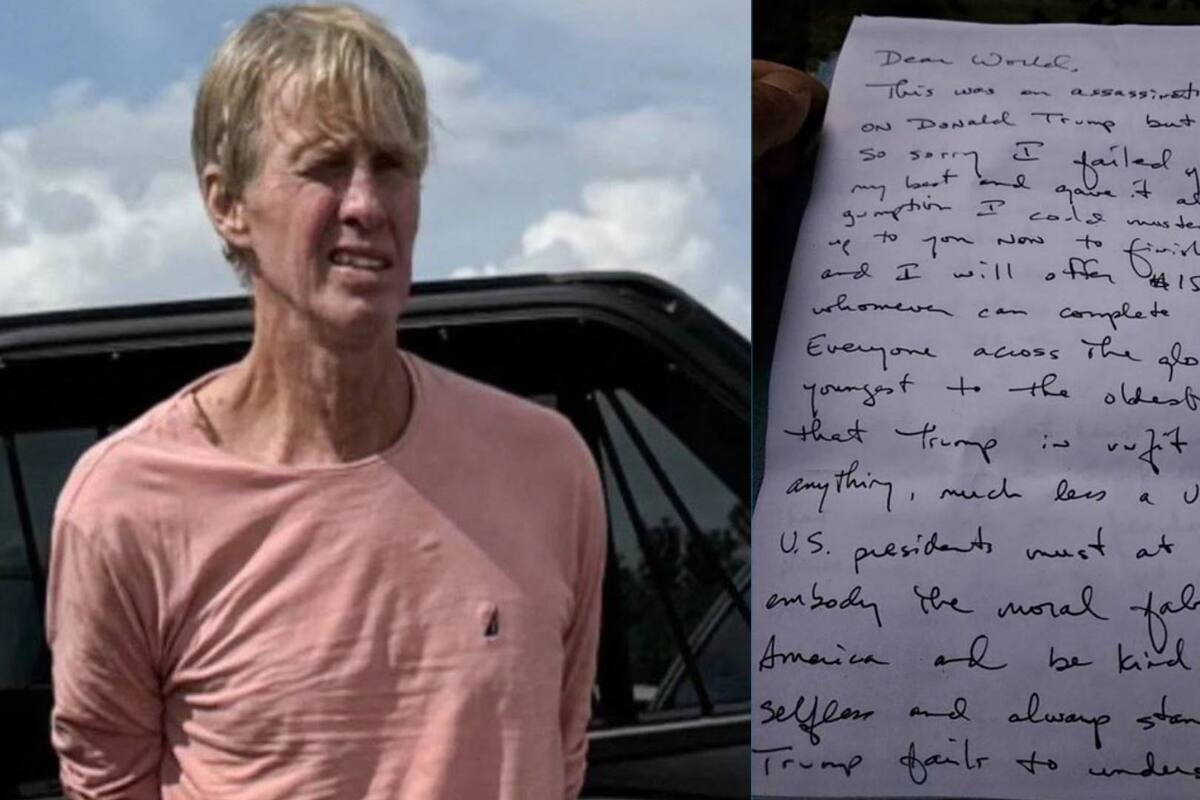 Cadena perpetua podría enfrentar tirador que intentó asesinar a Trump en su campo de golf