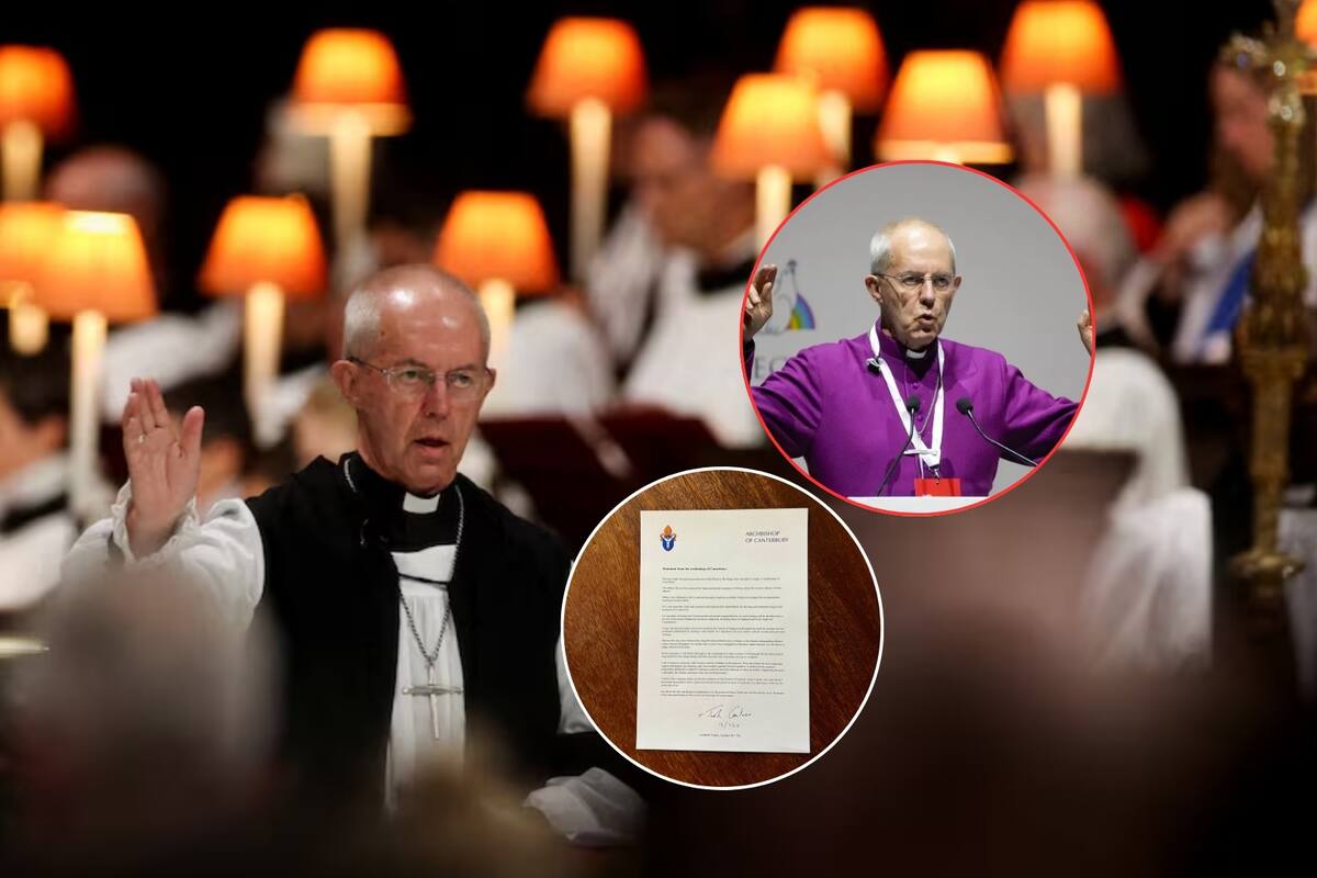 Arzobispo de Canterbury renuncia tras investigación de abusos sexuales a menores en la Iglesia Anglicana