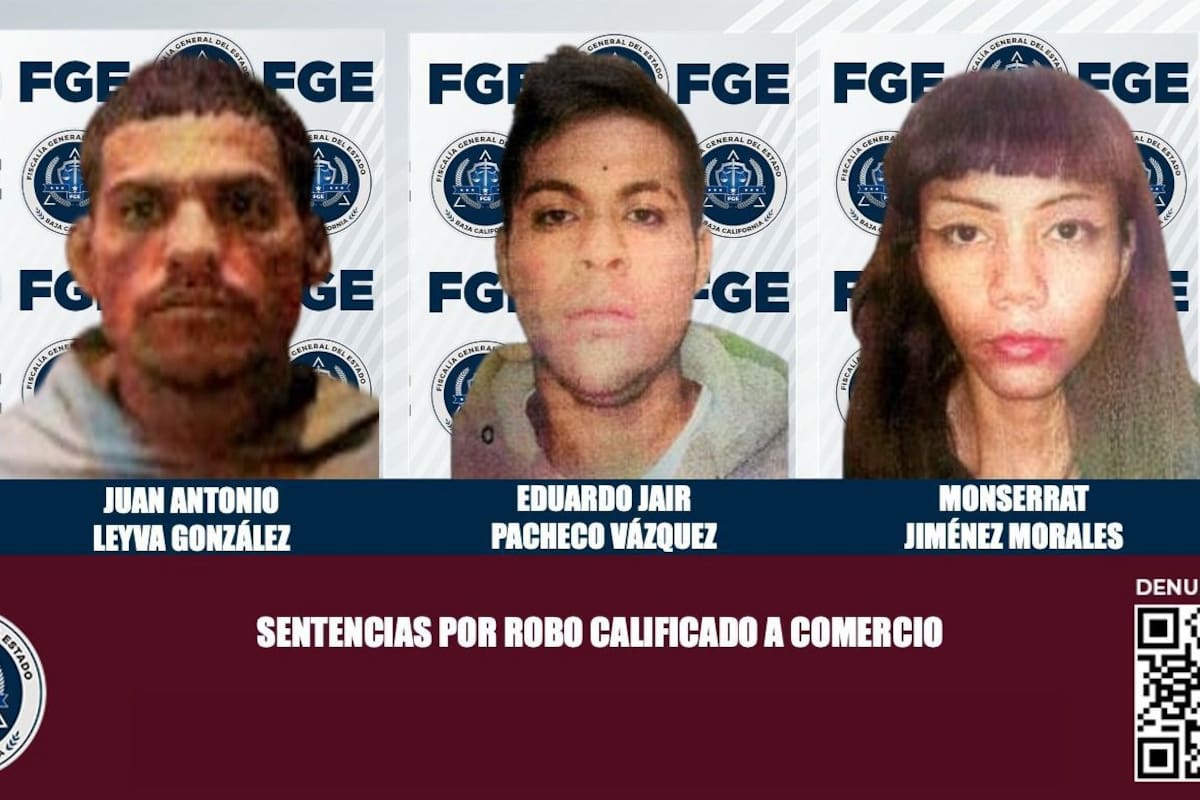 Sentencian a tres por robo a comercio