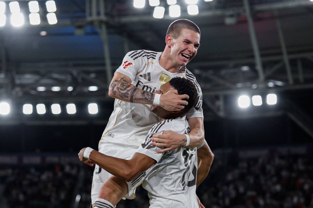 Mastantuono se estrena como goleador con el Real Madrid y Mbappé sigue intratable