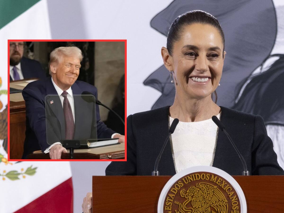 Sheinbaum detalló su conversación con Trump y cómo lo convenció de suspender aranceles a México. | Crédito: Presidencia/AP
