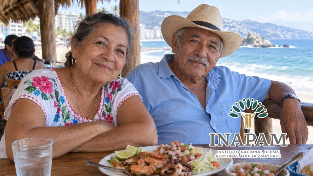 Adultos mayores con credencial INAPAM reciben descuentos de hasta el 25 por ciento en restaurantes de estas playas de México que tienen el beneficio vigente este 2026 | Imagen generada con IA