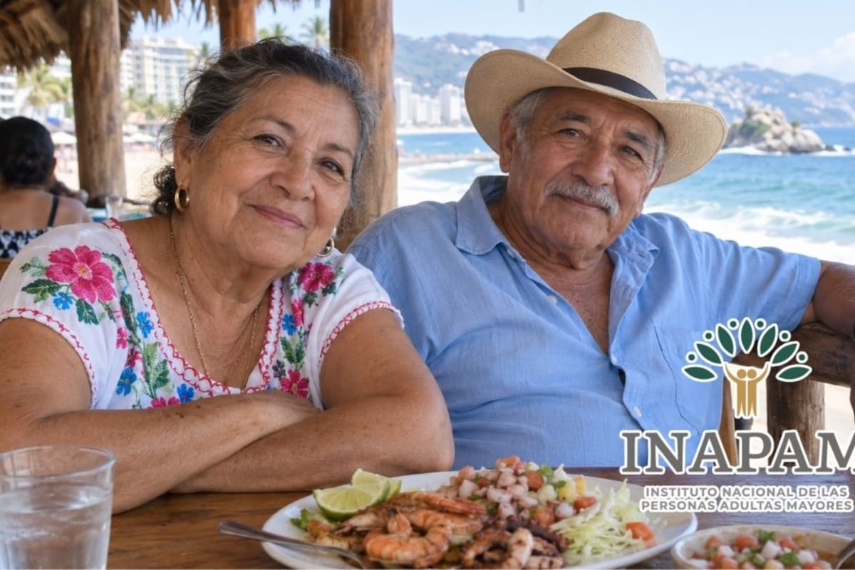 Adultos mayores con credencial INAPAM reciben descuentos de hasta el 25 por ciento en restaurantes de estas playas de México que tienen el beneficio vigente este 2026