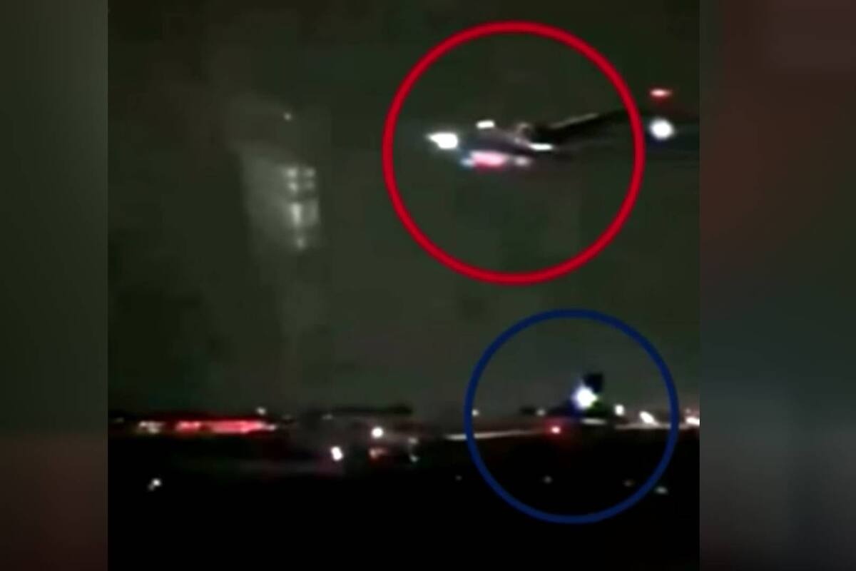 "Hay un avión en la pista": Revelan audio del incidente en el AICM en que casi chocan dos aviones