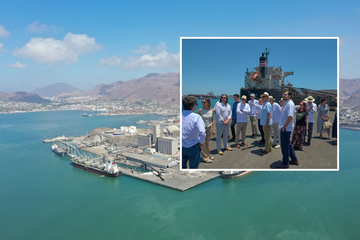 Europa pone la mira en Guaymas; promueven puerto como imán de inversión para Sonora