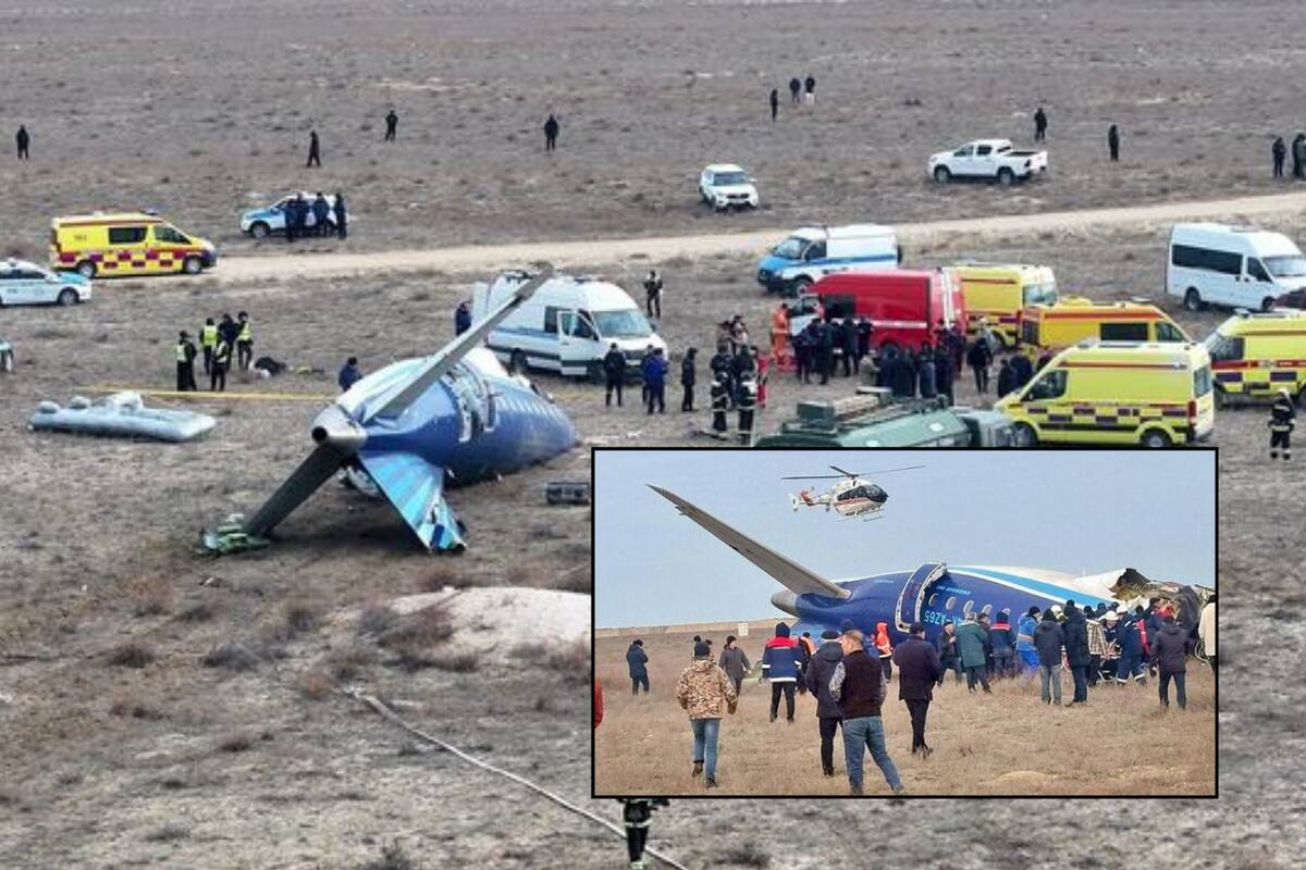 Avión chocó contra una parvada de pájaros y terminó estrellándose; reportan decenas de muertos y heridos