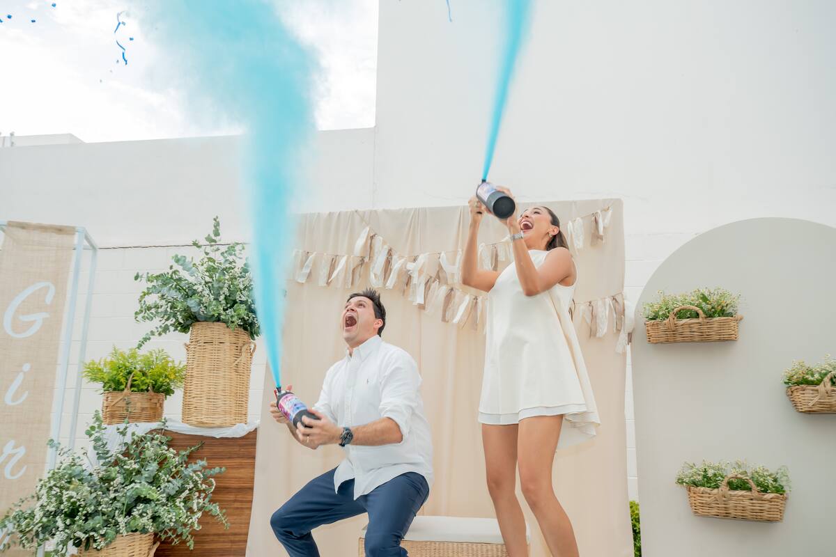 “Gender reveal” ¡es niño!