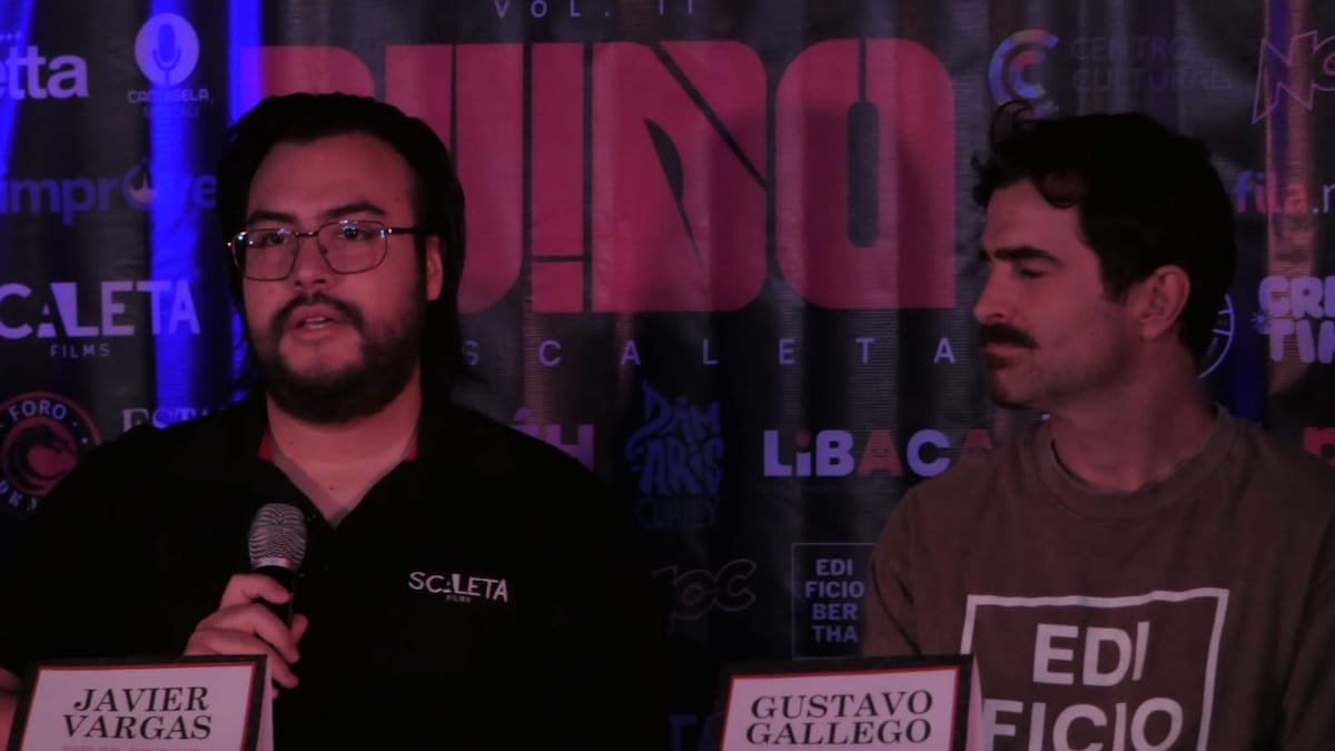 Organizadores y participantes presentaron los detalles de la segunda edición de Ruido by Scaleta Films, festival que reunirá cine, música, fotografía y talleres en Mexicali durante septiembre. Foto: Sergio Olguin