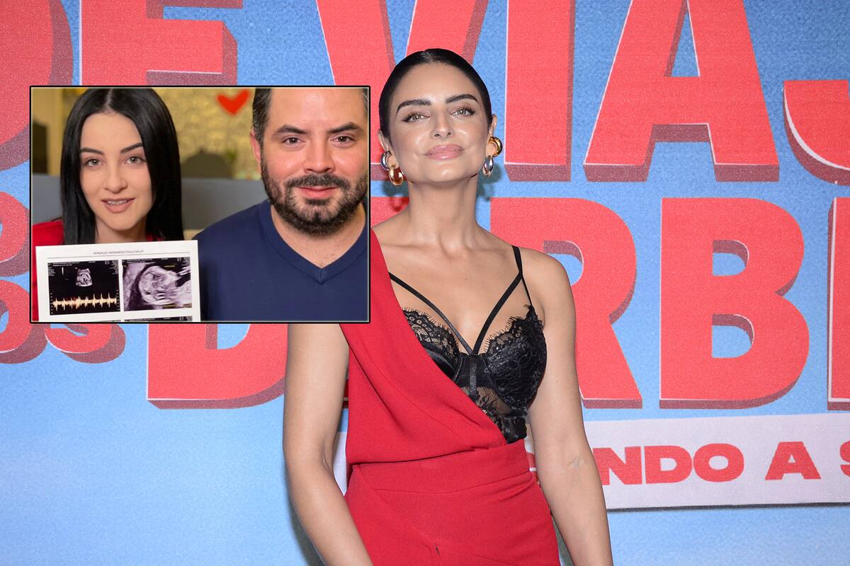 Aislinn Derbez comete desliz y habla del género del bebé de su hermano José Eduardo