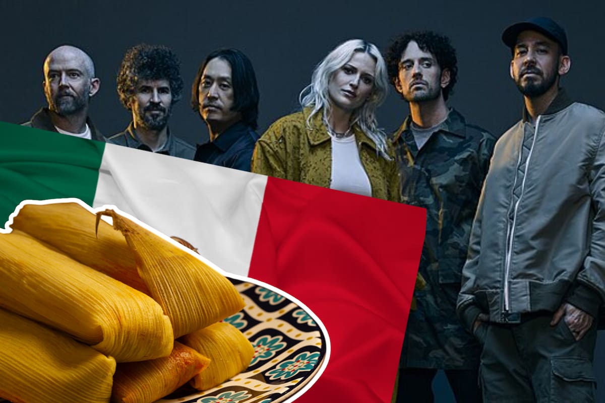 Linkin Park celebra el día de la Candelaría regalando tamales a sus fans antes de su concierto