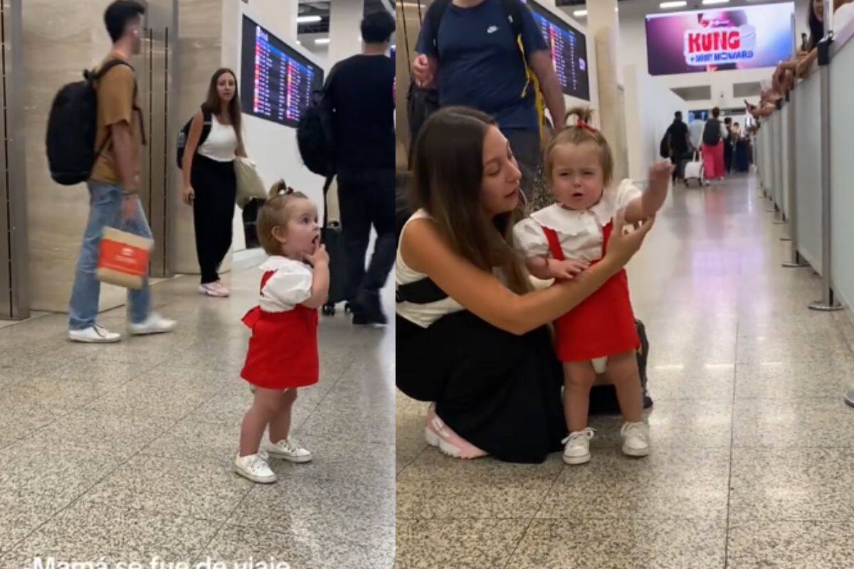 Tras viajar al extranjero por unos días para estudiar, una madre vive un reencuentro inesperado con su hija en el aeropuerto