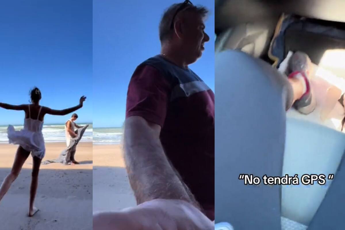 VIRAL: Le roban el celular mientras graba en una playa y lo graba todo