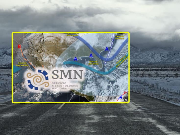 Frente frío 33 y su gran masa de aire polar ‘congelarán’ estas ciudades miércoles y jueves con lluvias intensas, evento de “Norte” de hasta 120 km/h, heladas severas y posible caída de nieve