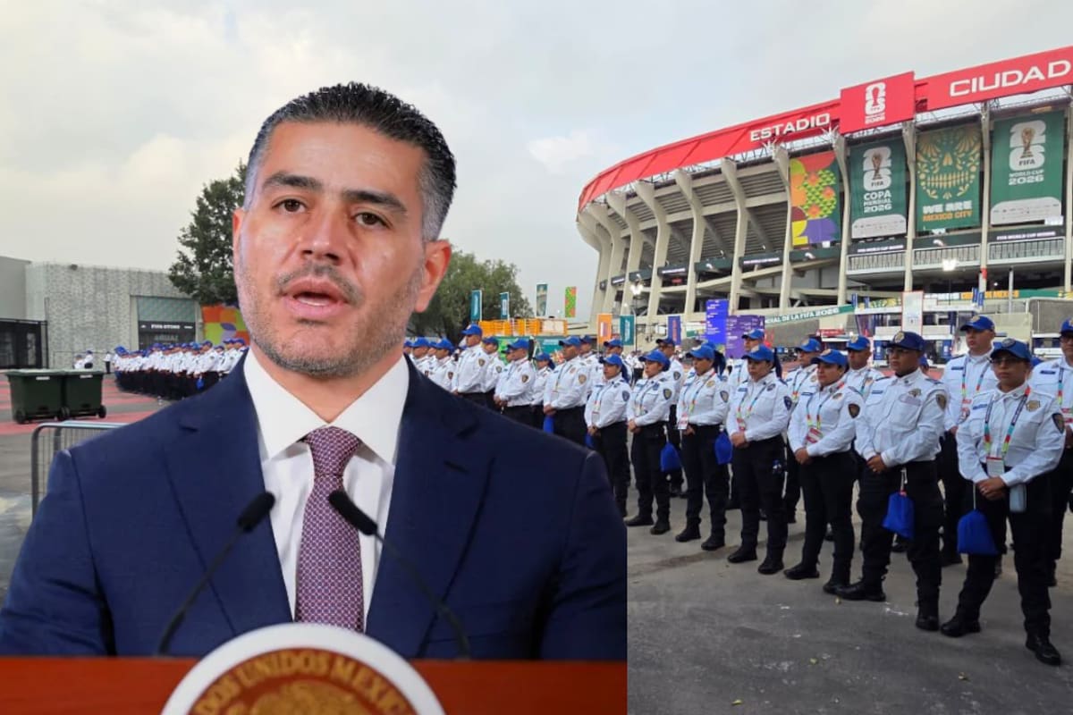 Omar García Harfuch reconoce el trabajo de la policía capitalina durante movilizaciones del Mundial FIFA 2026 en la Ciudad de México