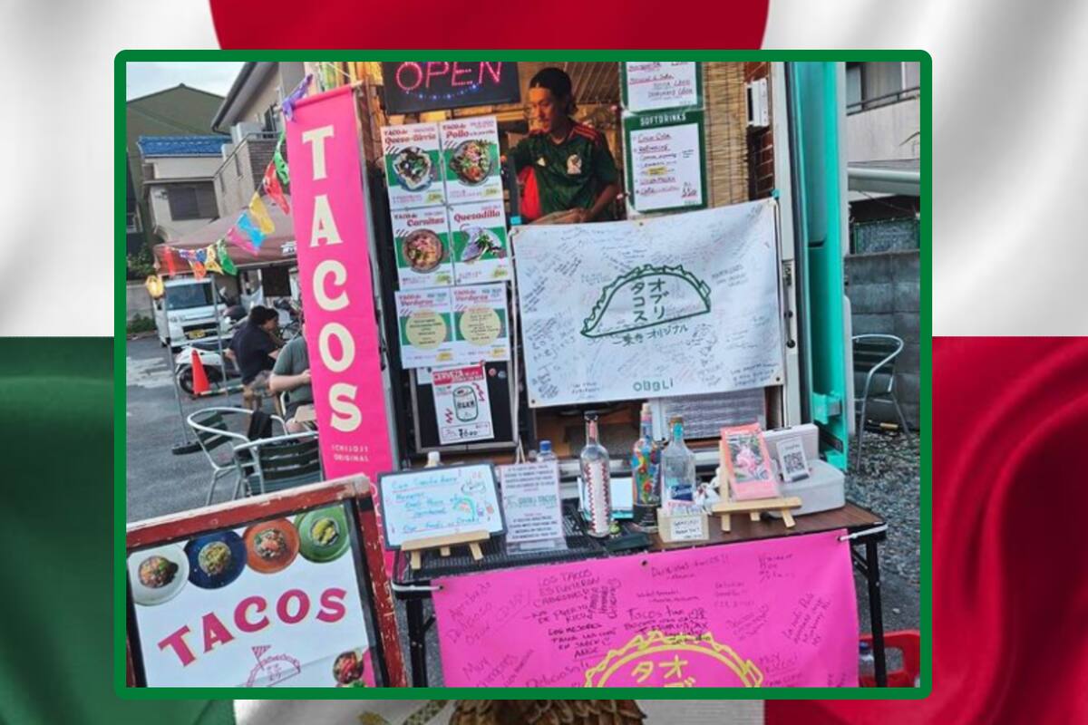 Japonés abre Food Truck de tacos para cumplir su sueño de viajar a México