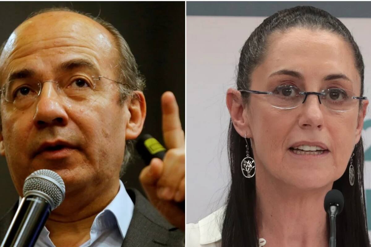 El problema no es el águila de Juárez, sino el emblema de Morena: responde Calderón a Sheinbaum