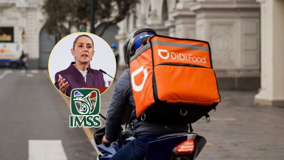 Repartidores de plataformas digitales reportan una caída de hasta 30% en sus ingresos tras el programa piloto del IMSS. Foto: Especial