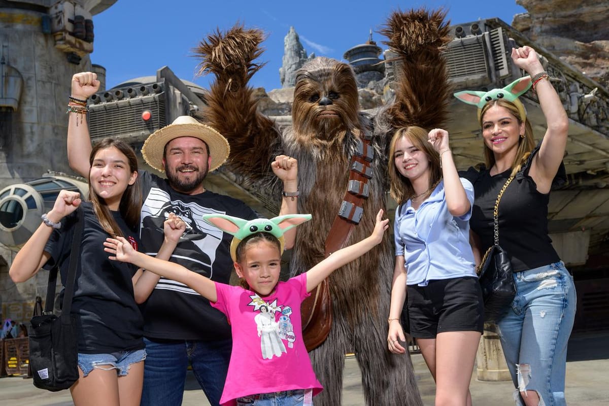 Poncho Lizárraga disfruta con su familia en Disneyland