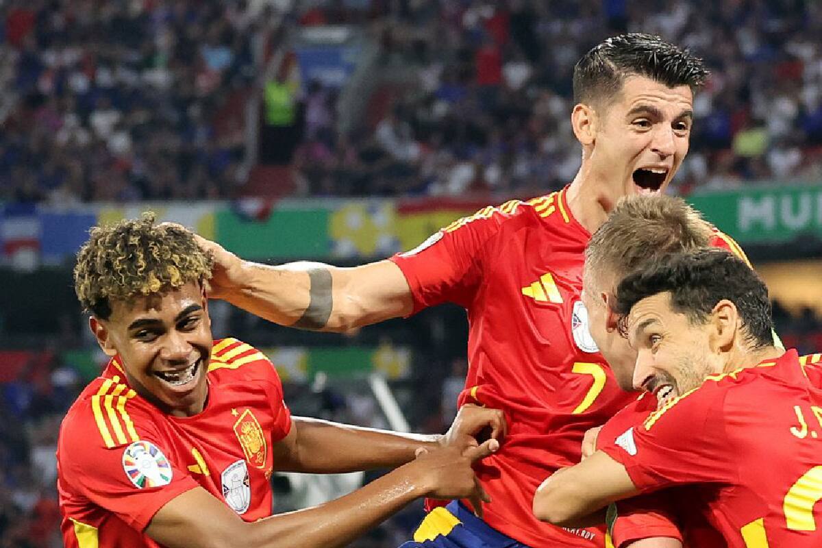 Selección de España vuelve a una Final de la Eurocopa tras vencer a Francia 2-1