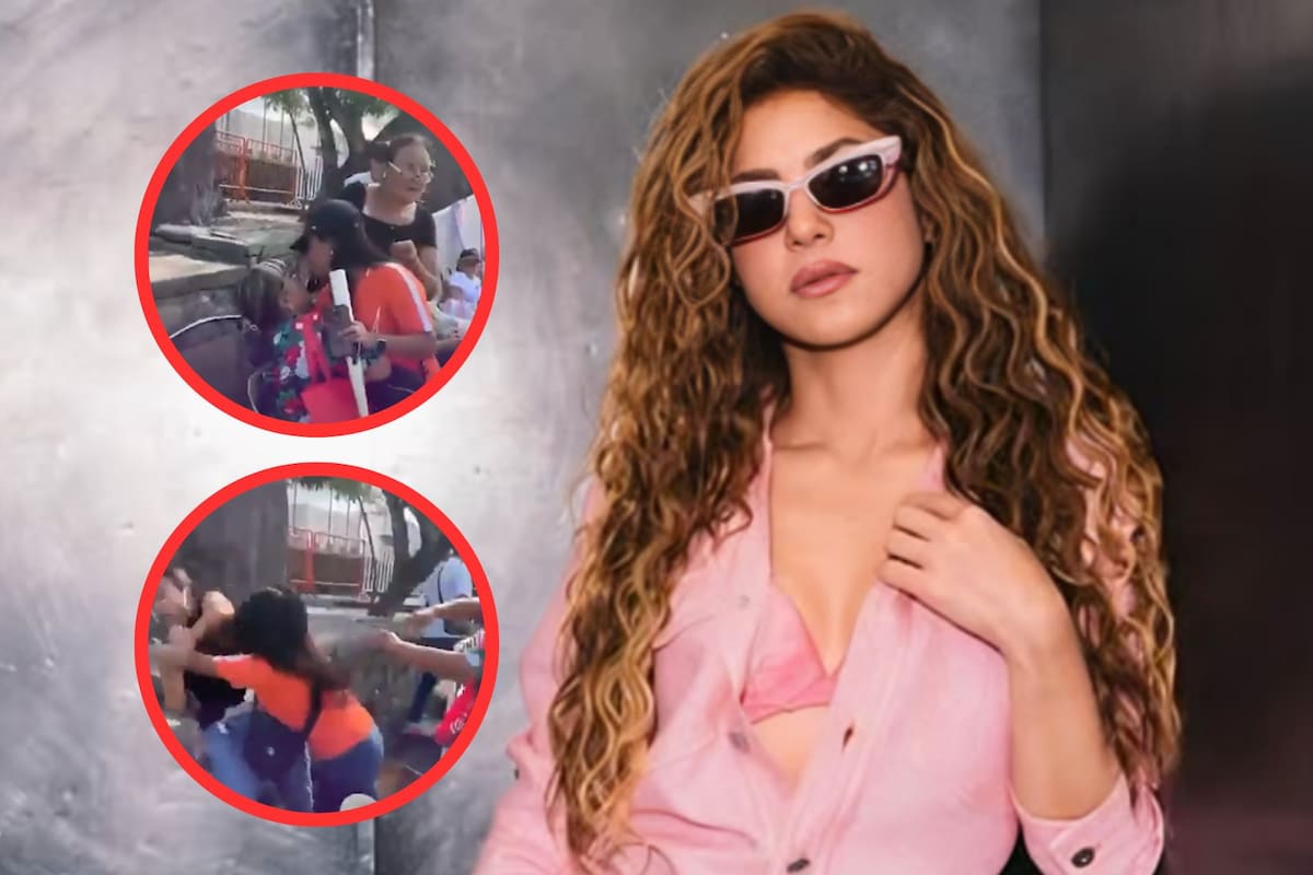 Fans de Shakira protagonizaron pelea en la fila para su concierto en Veracruz