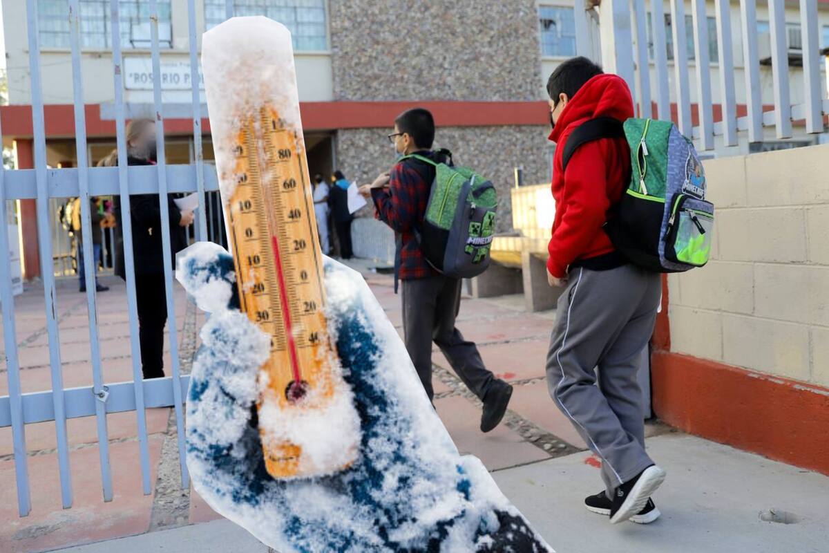 Estos 29 municipios modificarán su horario de clases por bajas temperaturas, anuncia la SEC Sonora
