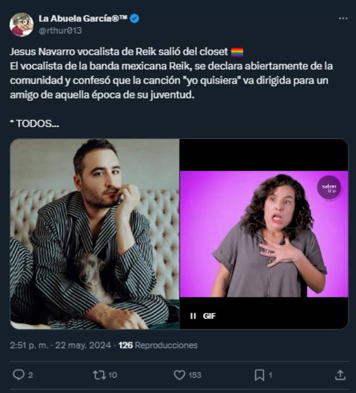 Rumores sobre la orientación sexual del vocalista de Reik