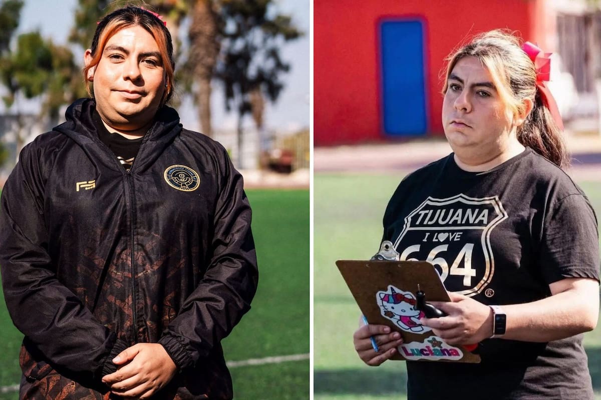 Lucy, una mujer transgénero en el futbol profesional de Tijuana