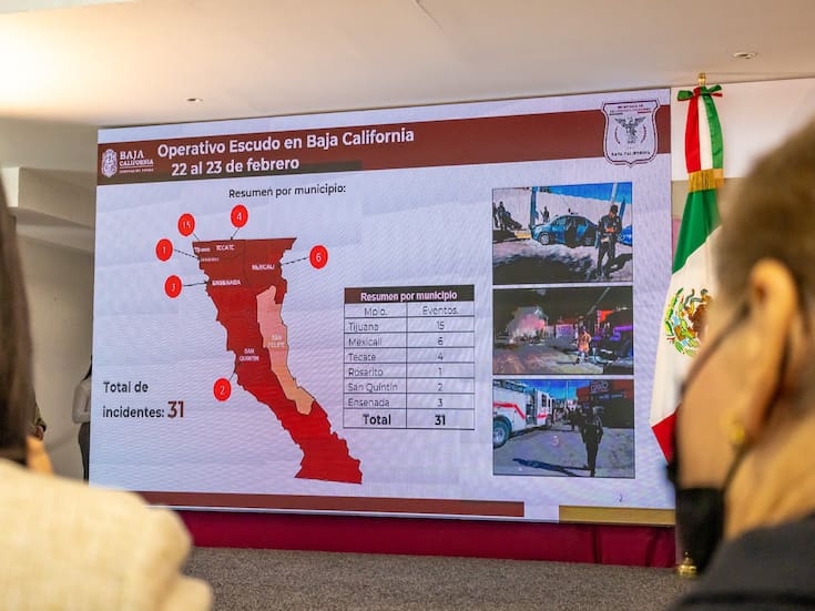 Ofrecían hasta 5 mil pesos por quema de vehículos en Baja California tras muerte de “El Mencho”