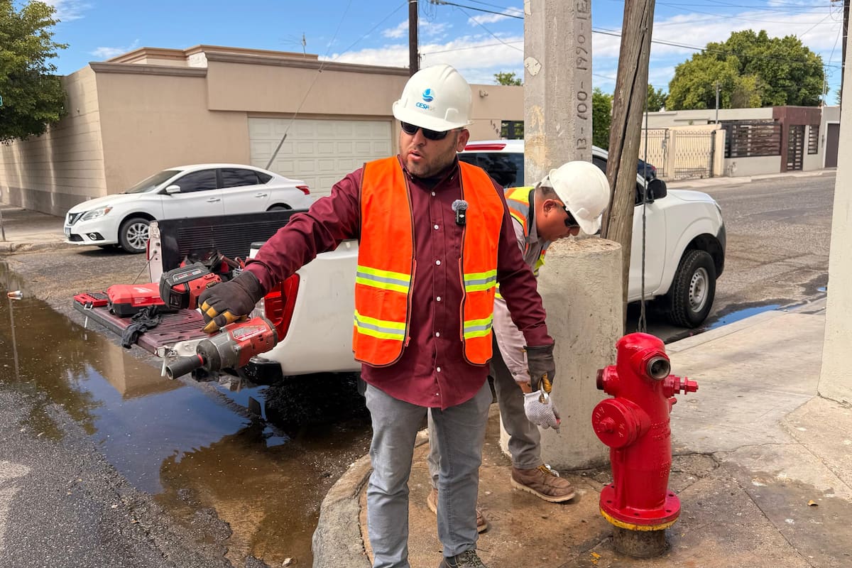 Rehabilitarán más de 1 mil 820 hidrantes dañados en Mexicali