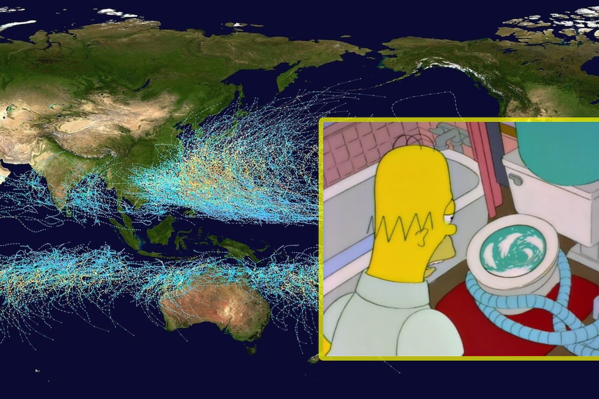 Efecto Coriolis: ¿por qué la corriente de agua es opuesta en los hemisferios norte y sur?
