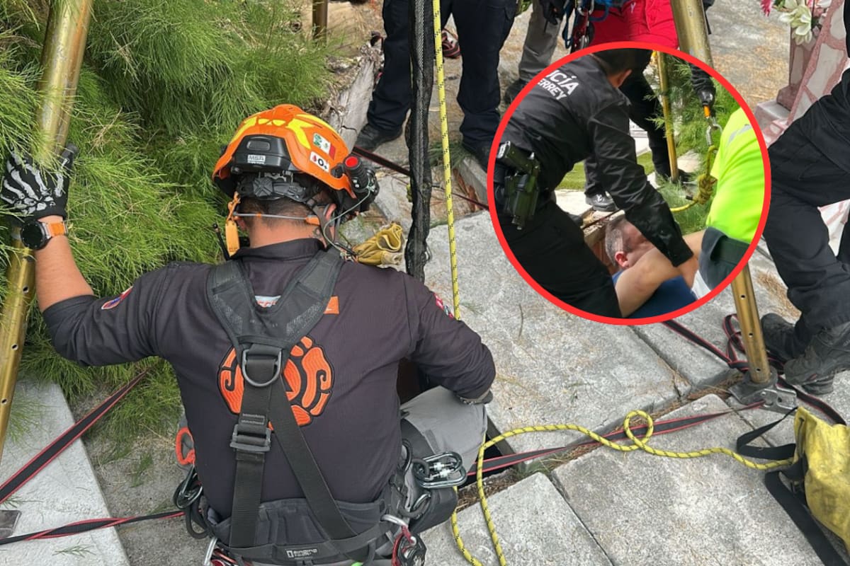 Extraña coincidencia en Nuevo León: en un mismo día dos personas caen en tumbas abiertas en distintos panteones y autoridades intervienen