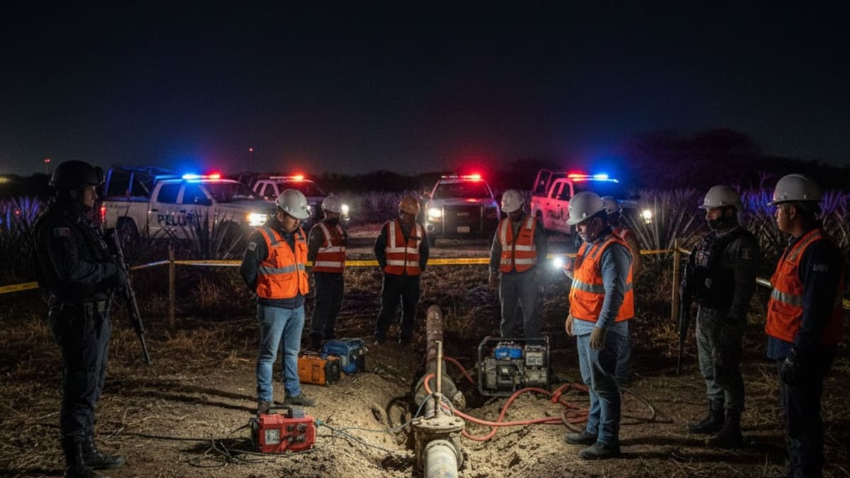 FGR refuerza combate al huachicol, inhabilitan 13 tomas clandestinas en Jalisco tras reportes de personal de Pemex