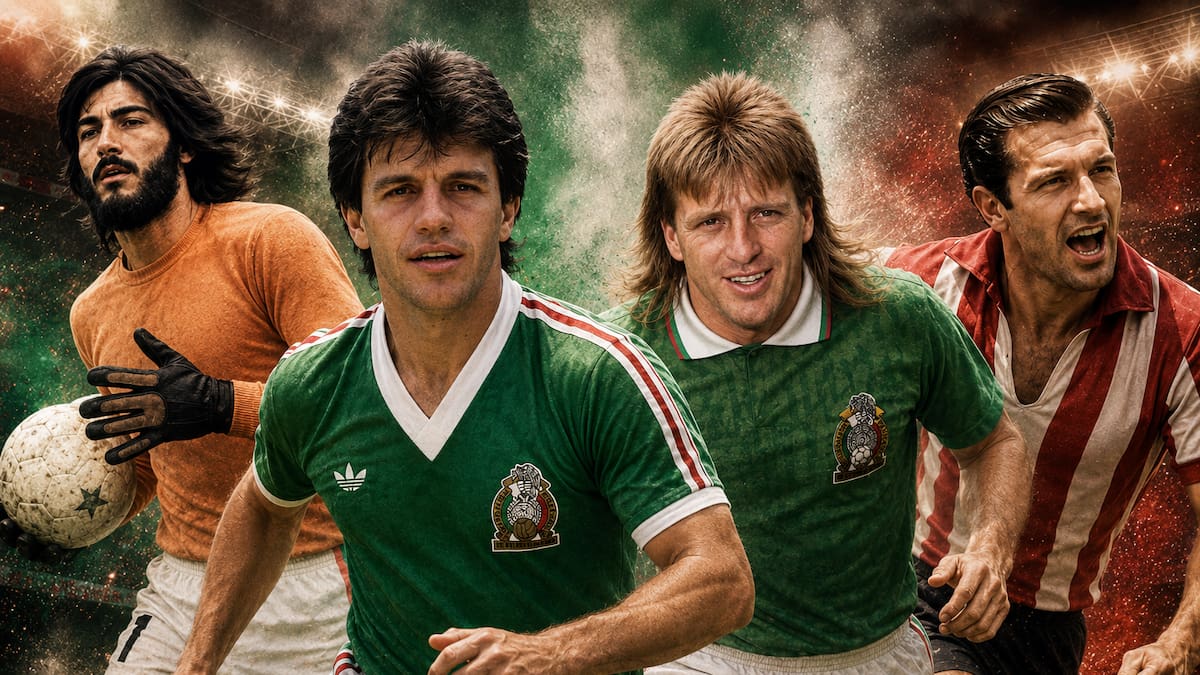 Así eran de jóvenes los técnicos mundialistas de la Selección Mexicana: desde Manuel Lapuente hasta Javier Aguirre